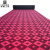 洛楚（Luxchic）加厚透气耐磨地毯黑红菱形3米x3米 房间地毯全铺商用楼梯地毯走廊商用地毯