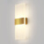花乐集灯具壁灯客厅背景LED卧室走廊过道墙壁灯北欧楼梯间灯简约现 黑直角291143厘米6W暖光