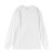 ‮优衣库‬(YQK)250g重磅纯棉白色t恤螺纹收口袖宽松休闲男女纯色打底衫 白色 长袖 XS