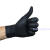 A级瑞扬一次性黑色橡胶手套加厚耐用防护工业防油滑纹 黑色 加厚型50只/盒 S