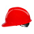 盾守安全帽国标加厚ABS防砸头盔建筑工地施工免费印字V型旋钮红