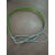 定制适用于钢卷板聚氨酯压胶涂橡胶插编扁平钢丝绳吊带吊具石材钢 2吨2米涂聚氨酯胶1米