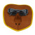 添新焊友 电焊面罩 头戴式护脸可拆卸 焊工隔热防护面屏 隔热面罩配灰色眼镜/1套