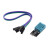 国产 DHT11 传感器 温湿度模块(送杜邦线） 蓝色