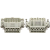 XIBSI西霸士电气 重载连接器公插体 型号:HE-016-M HK-004/2-M