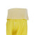东亚 PVC黄色工业专用耐油耐酸碱防滑衬里浸塑手套 长度28cm 100双