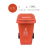 垃圾分类垃圾桶50升干湿垃圾环卫带轮带盖大码小区户外垃圾桶 240L红色带轮带盖上海款  有害垃圾