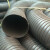 京采优品 抽风管 灰色PVC风管 内径150mm 20米/卷（单位：卷）