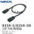 X210-1/2/3/4D S牛角MIL电缆线10P/20/34/40芯 X210-2(20芯线缆) 双头线缆_1米