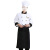 比鹤迖 BHD-2968 餐厅食堂厨房工作服/工装 长袖[白色]XL 1件