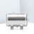 百瑞川 铝合金储气罐小型卧式存气筒 5LB铝合金 