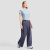 迪桑特（DESCENTE）×蜷川实花 艺术联名系列女士短袖针织衫夏季 LB-LIGHT BLUE XS (155/76A)