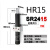 HRSR15/30/60/80/100可调缓冲器油压液压稳速器气缸阻力器防撞器 HR/SR15(300KG)