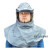 定制耐酸碱头罩1083防化学飞溅全面罩安全帽劳保防尘面罩喷漆面具 耐酸碱头罩