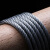 祁衡 镀锌不包塑钢丝绳捆绑生命线安全绳 拉线钢丝绳 10mm 一米价