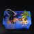 新宠之康养乌龟的容器塑料小乌龟缸带晒台造景小型宠物龟专用缸生态缸巴西 小号黑透方盒