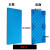 平板塑料托盘九脚叉车卡板加厚平面托板超市仓库货物工业垫板栈板 天蓝色 新料1.0x0.5x0.05米平板