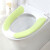 海斯迪克 HKL-3 坐垫防水 夏季旅行洗手间用坐便垫坐便贴 粘贴式厕所坐垫 紫色（1对）