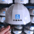 中国建筑安全帽工地工程头盔国标白色工作帽领导定制logo 蓝色（中国建筑铁徽章）
