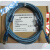 伺服调试电缆 下载线JZSP-CVS06-02-E双磁环双屏蔽 蓝色 1.5m