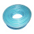 定制蛇皮管 网纹管 PVC塑料增强纤维软管内径8mm 6mm 10mm透明网 蓝色内径8厚2mm一卷50米