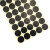 海斯迪克 gnjz-1322 彩色不干胶圆点标签贴纸 分类记号贴 25mm黑色（600贴）