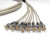 利合光电（LHG）2M两兆跳线E1接头BNC转BNC成品线缆SYV75-2-1同轴电缆DDF数字配线架连接线 8芯3米