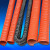鸣固 ZJ6038耐高温风管 高温硫化管 红色高温矽胶风管 耐温-70℃-+300℃（4米1条）32mm
