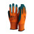 星宇红宇N539丁腈浸胶手套 12双 均码 橙色 耐油耐磨防滑透气工地工作劳保手套 定制