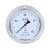 上海仪川耐震轴向带边压力表Y(N)-150ZT油压气压水压面板安装 YN-150ZT 0-4MPa
