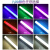 动真格（DongZhenGe）一体化支架 LED长条灯红蓝绿粉紫色暖白彩色灯管并联日光灯管 T5一体化支架 暖黄  0.3