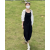 JP&CO防嗮衣服女士新中式后背盘扣开叉长袖薄款防晒衬衫吊带连衣裙两件 单独白色衬衫 M 85-115斤