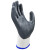 海太尔（HTR）80-221 丁腈掌涂手套 耐磨 耐油透气 组装 维修工业劳保手套  白/灰 6打 