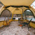 NatureHike挪客沙丘10.9帐篷户外秋冬露营一室一厅超大型防寒防雨 荆棘黄（不含配件） 均码（F）