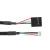 USB2.0线ITX迷你主板数据线PH2.0端子mx1.25mm端子2.0转2.54 杜邦2.0转2.54 30厘米