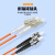 天背（Tianbei）TB-I50N工程级光纤跳线 OM2多模双芯双工跳纤光纤线5米LC-ST Φ3.0低烟无卤外被 收发器尾纤