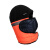 襄昱优工 XTB060 冬季帽棉内衬头套工地防寒加厚加绒盔胆 反光防水橙色款 一顶