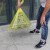 加厚黄色垃圾袋所平口手提背心式大号危险废弃物塑料袋 80*90特厚垃圾袋50只