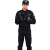 征战虎 保安服夏装 长袖门卫执勤服 可定制logo 长袖套装+标贴+帽子+腰带 3XL(185cm)