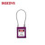 BOZZYS BD-G48 KD 工程缆绳安全挂锁150*3.2MM 不锈钢缆绳 紫色不通开型