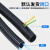 巨成云 PP阻燃波纹管穿线软管塑料软管黑色电线电缆护套闭口 PP-AD25 (100米)内径20mm 一盘价