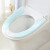 海斯迪克 HKL-3 坐垫防水 夏季旅行洗手间用坐便垫坐便贴 粘贴式厕所坐垫 混色（8对）