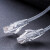 常讯 超五类非屏蔽芯网线 双绞电线电缆 室内网络线 铜包铝0.5 灰色 300米/箱