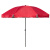 青木莲户外广告伞  3.0米红色/三层架/双层布(不含底座）
