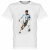 巨妙22世界杯夺冠3星阿根廷短袖纪念版梅西签名足球运动夏季T恤球衣 3 XL