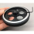 编码器计米轮 长度测量计米器轮子仪表 铝合金测长仪计米轮 周长300(内孔12MM)