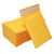 黄色牛皮纸气泡信封袋气泡膜袋书本服装包装快递袋加厚打包泡沫袋 13*174CM208个/小箱