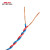 德力西电线RVS双绞线2芯0.5/1.0/1.5/2.5/4平方花线电线100米/卷 红蓝 21.5