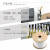 白色PVC套管 线号机通用梅花内齿管 电线印字号码管 空白打线号管 1.0mm(内径2.7mm)