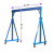定制吊车手推简易龙门吊起重机可拆卸升降天车吊架载重1吨 （宽1.8米 高2.8米）含手拉跑车货期三天